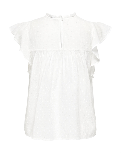 Only - ONLKatti Doppy Top - Cloud dancer 